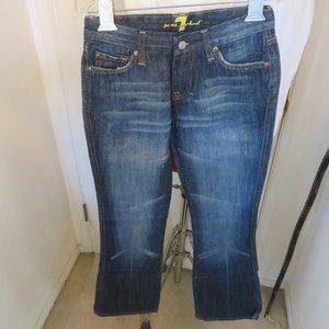 7 For All Mankind Women's Size W26 L30 A Pocket Blue Jeans Style 130061U-061U